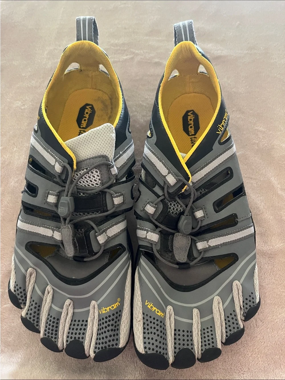 Vibram FiveFingers TrekSport Sandal Men’s Barefoot Hiking Trail 11.5-12 (EU 45)